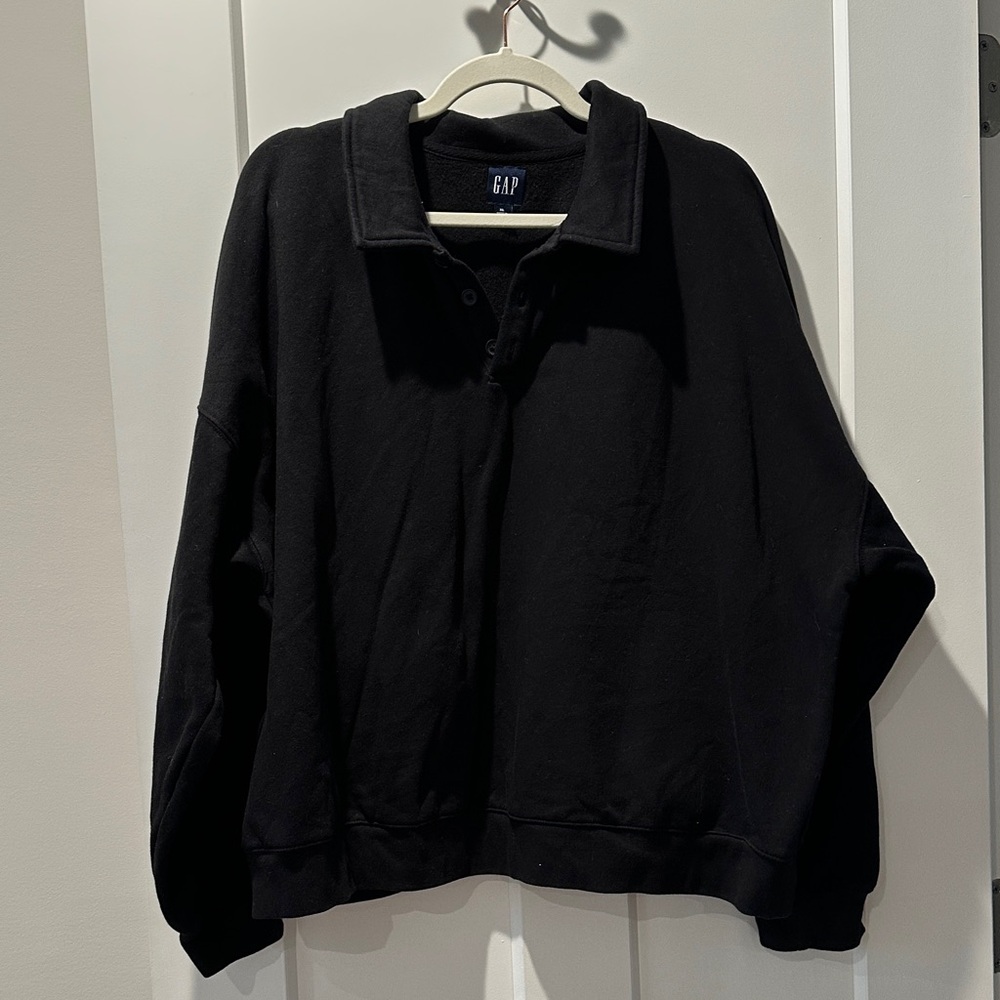 GAP XL pullover collared sweatshirt